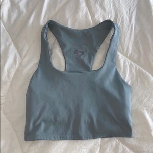 Gottex Blue Sports Bra Seamless Racerback